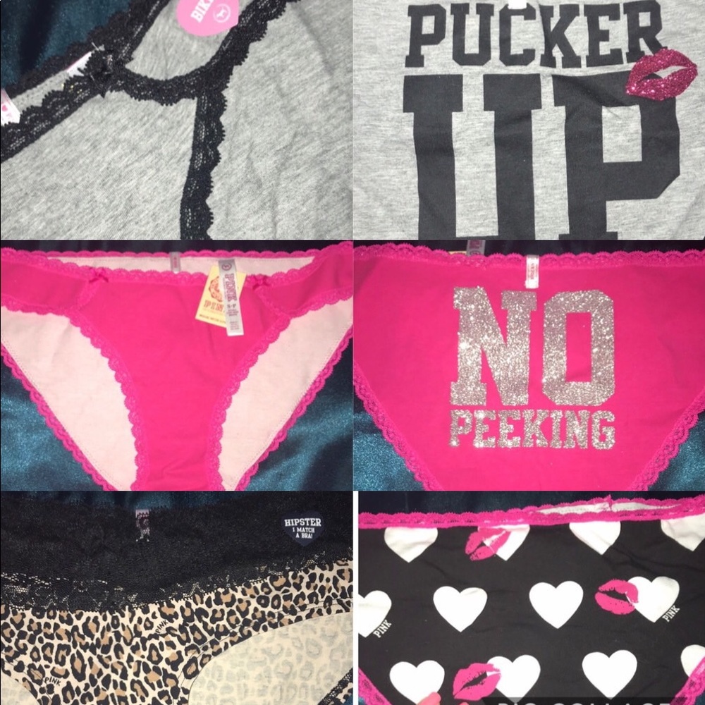 Pink VS Panties Any 3 for $11 or 2 for $8
